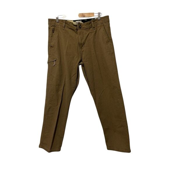 Weatherproof Vintage Trevorland Flex Utility‎ Pants, Men's 36x30 Brown - Picture 1 of 6